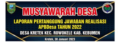 Musdes Laporan Realisasi Apbdesa th 2022